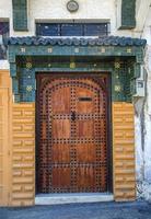 velha porta marroquina
