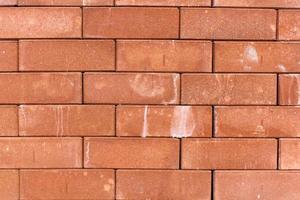 parede de bloco laranja pode ser usada para textura de fundo