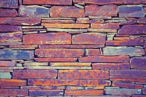 parede vintage de ladrilhos de pedra grunge