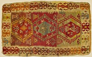 tapete turco tradicional artesanal foto