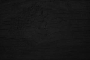 vista superior da mesa de textura de fundo de madeira preta. espaço de cópia em branco para design foto