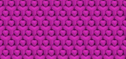 abstrato poligonal hexagonal sem costura padrão foto