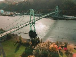 st. Johns Bridge e Parque da Catedral foto