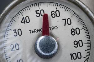 termômetro antigo celsius foto
