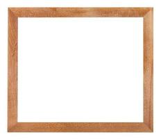 moderno simples porta-retrato de madeira plana foto