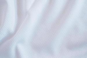 camisa de futebol branca roupas tecido textura roupas esportivas fundo foto