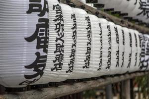 tóquio, japão, 2016 - detalhe do templo asakusa em tóquio, japão. é o mais antigo de Tóquio e um dos templos mais importantes. foto