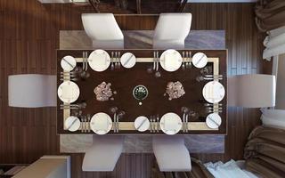 sala de jantar estilo clássico foto