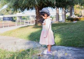 retrato de menina adorável foto