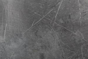 textura de folha plana de alumínio velho riscado da vida real e fundo de quadro completo foto