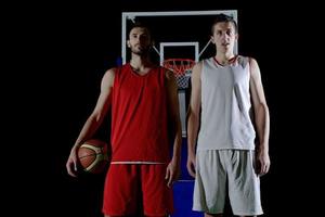 retrato de jogador de basquete foto