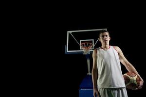 retrato de jogador de basquete foto