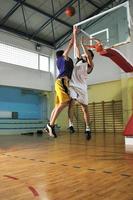 visão de competição de basquete foto