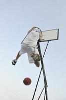 visão de jogador de basquete foto