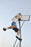 visão de jogador de basquete foto