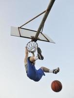 visão de jogador de basquete foto