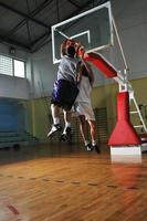 visão de competição de basquete foto