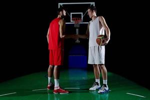 retrato de jogador de basquete foto