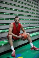 retrato de jogador de basquete foto