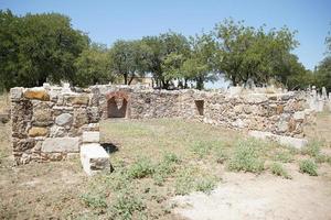 antigo cemitério em denizli, turkiye foto