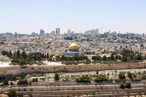 cúpula da rocha em israel foto