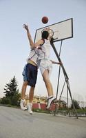 visão de jogador de basquete foto