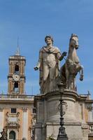 vista da praça campidoglio foto