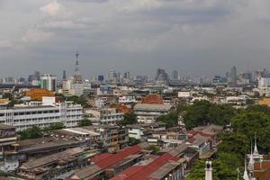 vista da cidade de bangkok foto