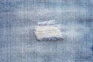 fundo de padrão de textura de jeans azul foto