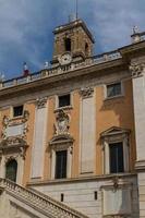 roma, itália, 2022 - vista da praça campidoglio foto