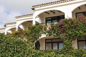 vista da arquitetura de maspalomas foto