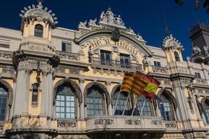 barcelona, espanha, 2022 - porto de barcelona foto