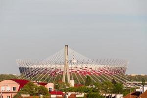 Varsóvia, Polônia, 25 de abril de 2022 - novo estádio nacional aberto em Varsóvia, 25 de abril de 2012, em Varsóvia, Polônia. o estádio nacional vai receber o jogo de abertura do uefa euro 2012. foto