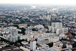 bangkok, china, 2022 - vista da cidade de bangkok foto