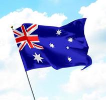 bandeira da austrália foto