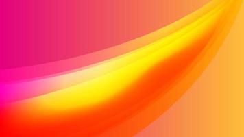 fundo abstrato com cores rosa e amarelo e linhas curvas, adequado para necessidades de design, exibição, site, interface do usuário e outros foto