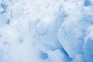 fundo. paisagem de inverno. a textura da neve foto