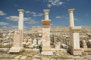 tripolis na antiga cidade meandro em denizli, turkiye foto