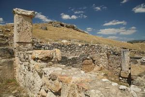 tripolis na antiga cidade meandro em denizli, turkiye foto