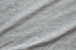 fundo de textura de tecido de camisa cinza foto