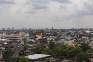 vista da cidade de bangkok foto