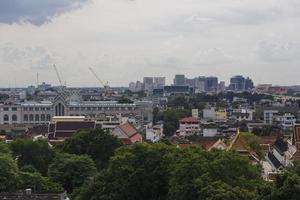 vista da cidade de bangkok foto