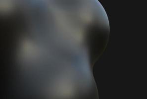 luxo preto elegante abstrato com espaço de cópia. renderização 3D. foto