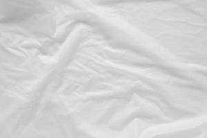 textura de fundo de saco de plástico branco close-up foto