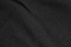 fundo de padrão de textura de tecido preto foto