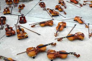 grupo de violino foto