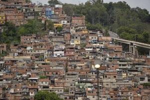 favela da mangueira de dia foto