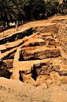 uma vista da cidade velha de jericó em israel foto