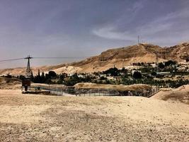 uma vista da cidade velha de jericó em israel foto