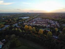 bela vista da paisagem rural da inglaterra foto